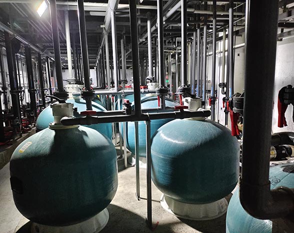 泳池砂缸使用案例